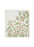 SUMMERILL & BISHOP Le Jardin des Roses Linen Napkin — Pink/Green